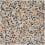 Aganippe 07 Terrazzo tile Carodeco Teracotta PP07-40x40x1,2 Brillant