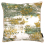 Coussin Abstraction Maison Casamance Olive CO43703+CO45X45PES