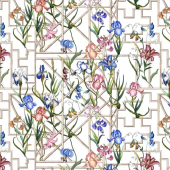 Fretwork Garden Fabric