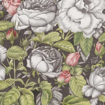 Papier peint panoramique Roses Anciennes