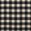 Horsehair Check Fabric Maharam Black/Bone 465980-002