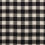 Tela Horsehair Check Maharam Black/Bone 465980-002