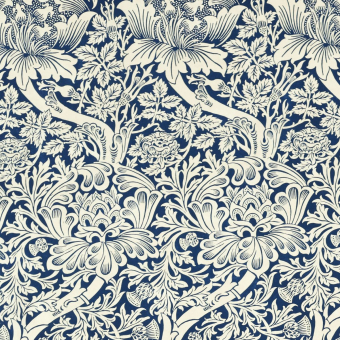 Rose and Thistle Fabric