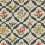 May's Coverlet Fabric Morris and Co Indigo/Rose MEWF237308