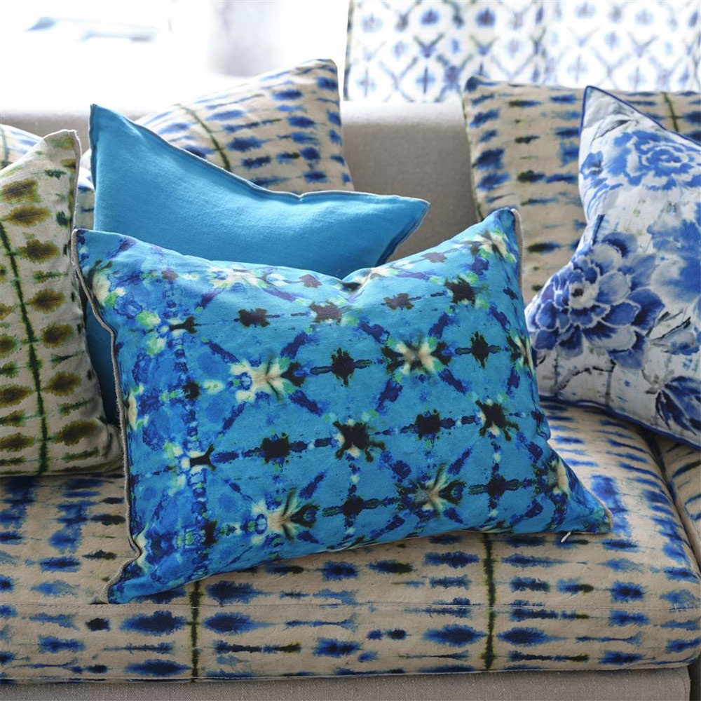 Shibori cushions hotsell