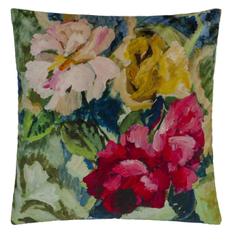 Tapestry Flower Cushion