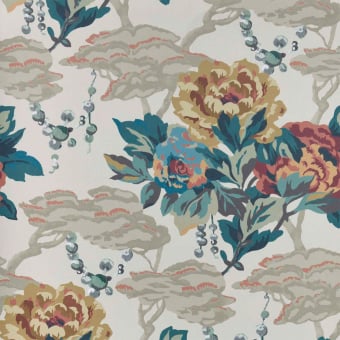 V&A Paeonia Wallpaper