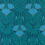Papel pintado V&A Floral Fanfare 1838 Cornflower blue 31117104