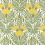 Tapete V&A Floral Fanfare 1838 Vivid yellow 31117101