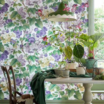 V&A Floribunda Wallpaper