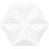 Piastrella Origami 1 Quintessenza Ceramiche Bianco mat ORI104M