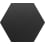 Grès cérame Base Origami Quintessenza Ceramiche nero mat ORI102M