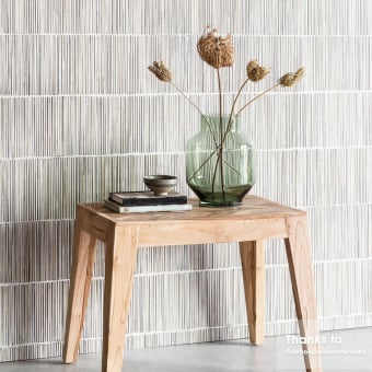 Papier peint Palm Leaf Wall - Terra