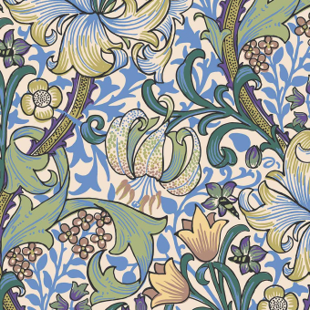 Tissu Golden Lily Coton Lin