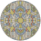 Alfombras Vetro 2 Rond Yo2 Bleu VE3.02.2-ZEST FELT-350