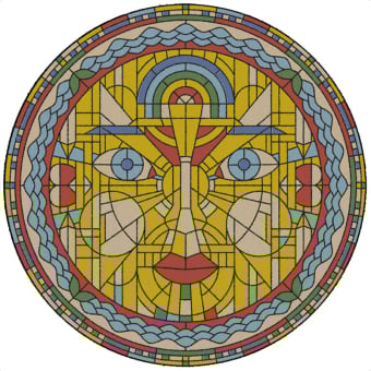 Vetro 1 Rond Rug