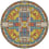 Tapis Vetro 4 Rond Yo2 Multi VE3.04.3-ZEST FELT-350