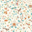 Aril's Garden Wallpaper Sanderson Teal/Russet DABW217235