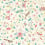 Tapete Aril's Garden Sanderson Blue clay/Pink DABW217236