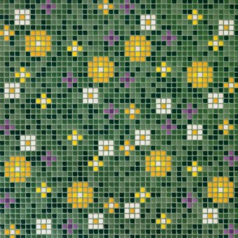 Mosaico Primule 2