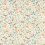 Aril's Garden Fabric Sanderson Teal Russet DARF227069