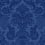 Papel pintado Petrouchka Cole and Son Hyacinth Bleu 108/3011