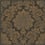 Stravinsky Wallpaper Cole and Son Metallic Bronze on Soot 108/4017