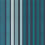 Papier peint Carousel Stripe Cole and Son Petrol on Ink 110/9042