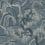 Indigo Garden Wallpaper Borastapeter Bleu Beige 3133