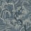 Papier peint Indigo Garden Borastapeter Bleu Beige 3133