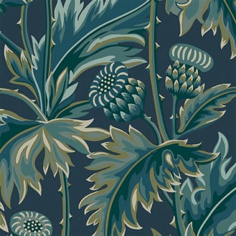 Treasured Thistle Wallpaper