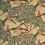 Tessuto Flying Ducks Mulberry Camel/Grey FD205/L18