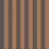 Papel pintado Regatta Stripe Cole and Son Spice & Black 110/3017