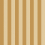 Papier peint Regatta Stripe Cole and Son Ochre & Metallic Gold 110/3013