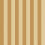 Papier peint Regatta Stripe Cole and Son Ochre & Metallic Gold 110/3013