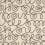 Names Fabric Maharam Black on White 462510-003