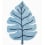 Tappeti Monstera Lilipinso Blue H0636