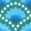 Carreau ciment Wasabi Carocim Bleu PAN40