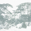 Carta da parati panoramica Ginkesai Tenue de Ville Sage 230806