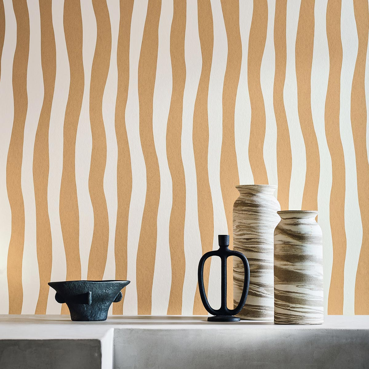Tenture Murale Tissée à La Main - Scène De Café Français - 42x33 Pouces