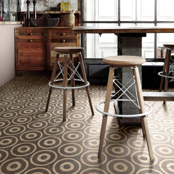 Concentric Tortora cement Tile