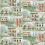 Carta da parati Villa Como Osborne and Little Vert W7813-01