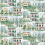 Carta da parati Villa Como Osborne and Little Bleu W7813-02