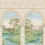 Papier peint panoramique Colonnato Osborne and Little Vert W7814-02