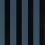 Papier peint Regency Stripe Osborne and Little Bleu nuit W7780-05