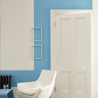 Wandfarbe Blau Intelligent Mattt