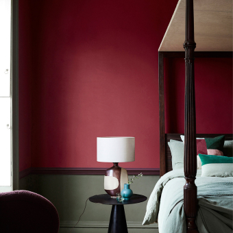 Wandfarbe Rot Intelligent Eggshell