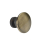 Magnetic tieback holder Plain Vista Houlès Antique brass 60180-38