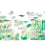 Papeles pintados panorámico Jardin de France Original Isidore Leroy Original 6269900 et 6260001