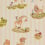 Story Time Stripe Fabric Poodle and Blonde Rose Stripe LIN-06-ST-RS